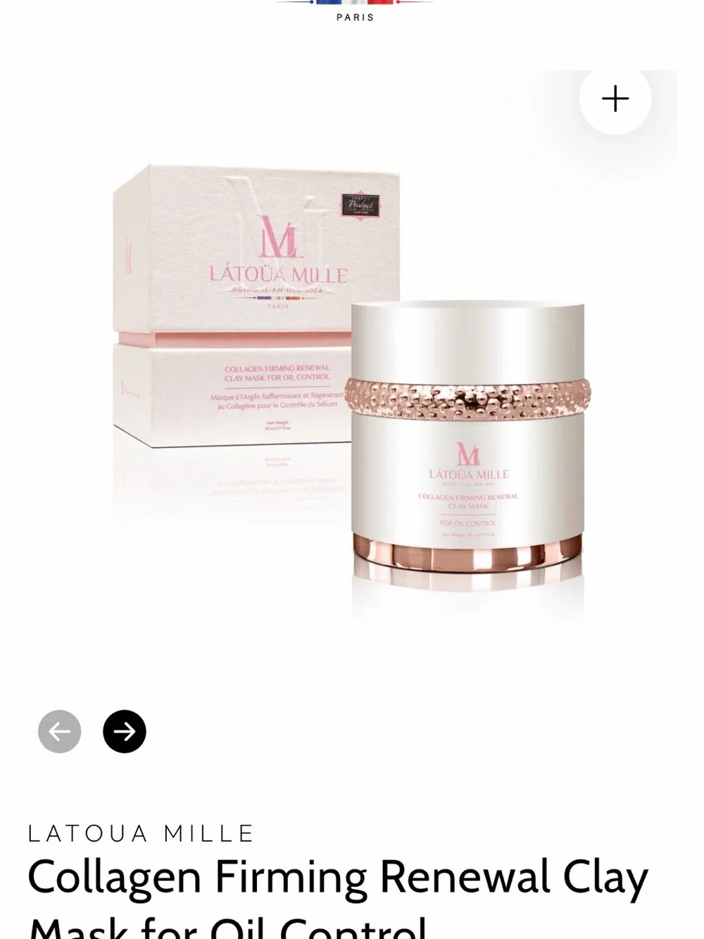 L'ATOUA MILLE Collagen Firming Clay Mask